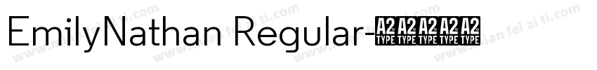 EmilyNathan Regular字体转换